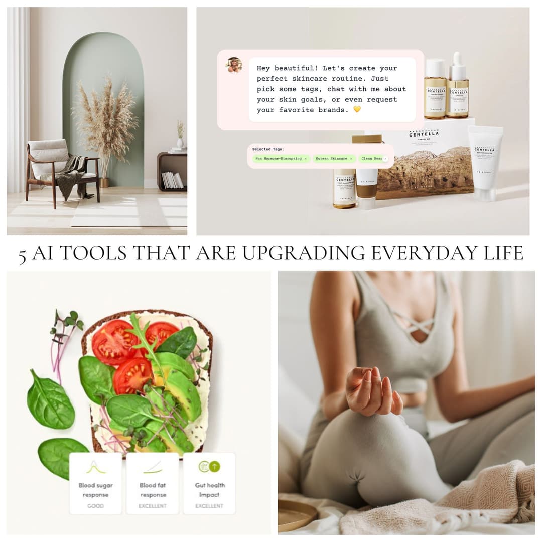 5 AI Tools That Are Upgrading Everyday Life