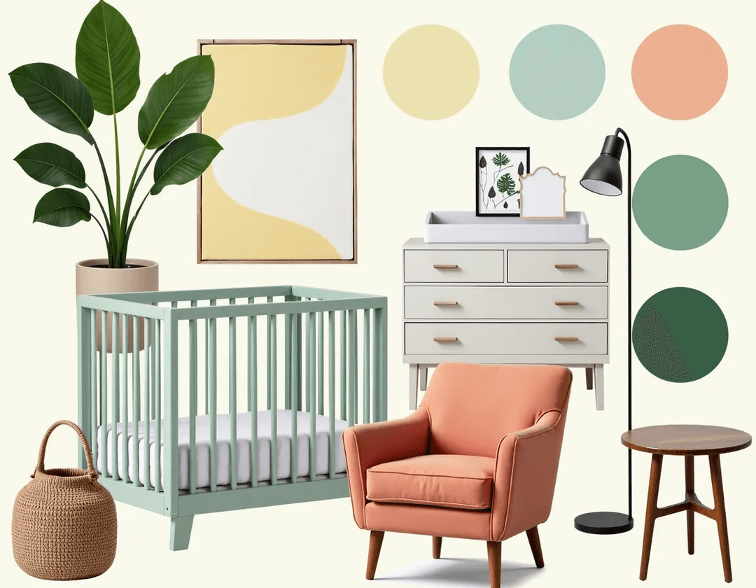 Nursery Mood Board Ideas for Calm, Practical Baby Room Planning
