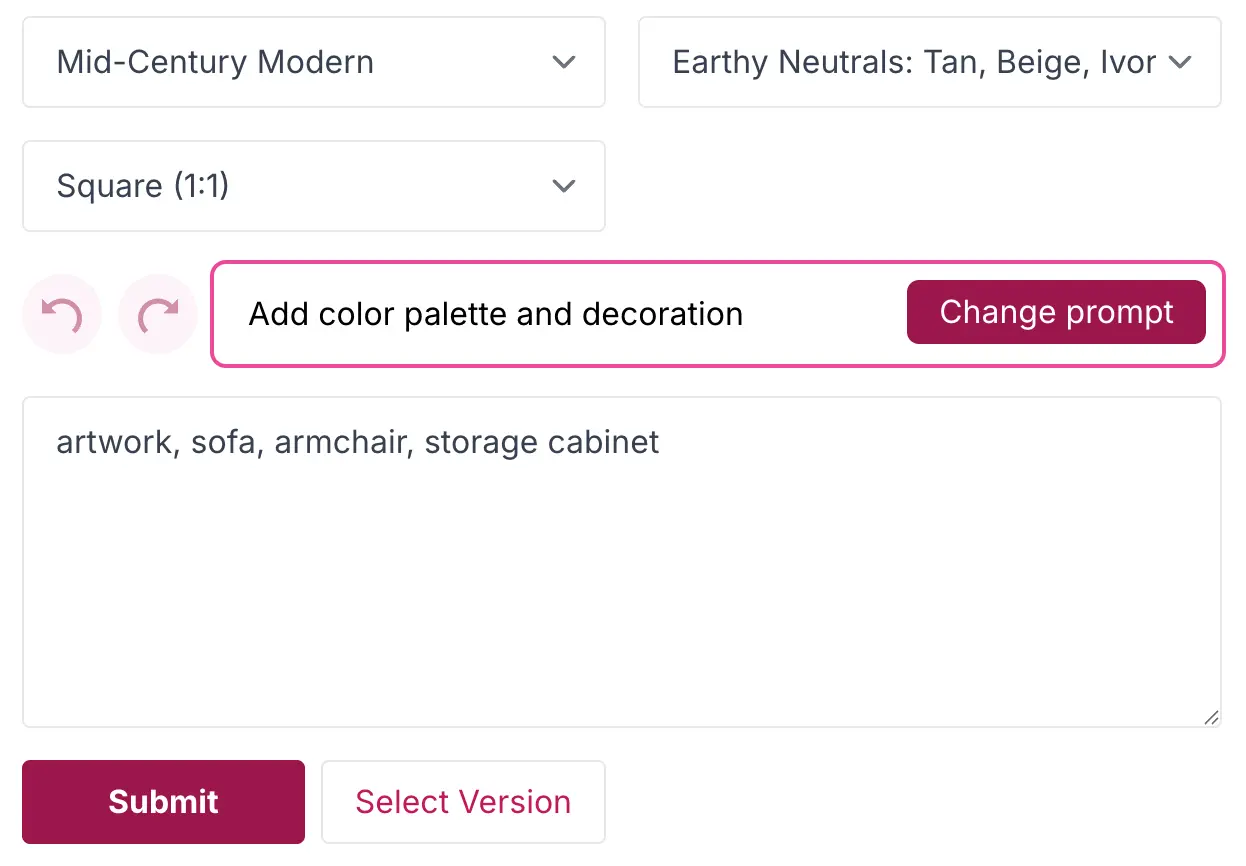 Iterate with AI chat